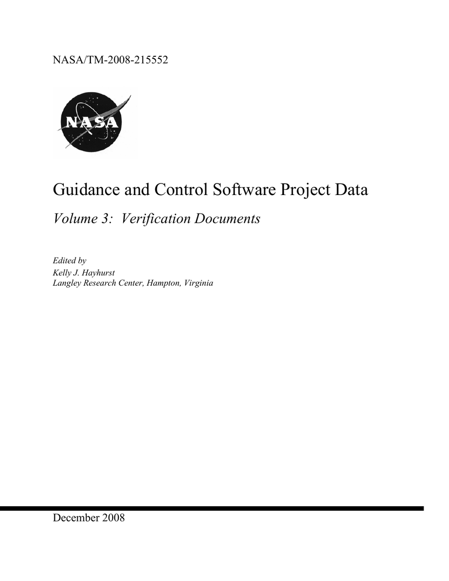 NASA GCS Volume 3 cover